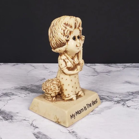 Russ Berries My Mom Is The Best Figurine Vintage - Picture 5 of 8